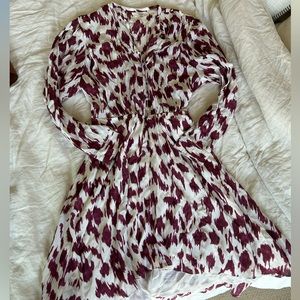 Isabel Marant printed dress 100% silk